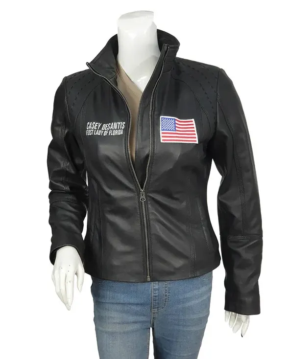 Casey Desantis Leather Jacket - William Jacket