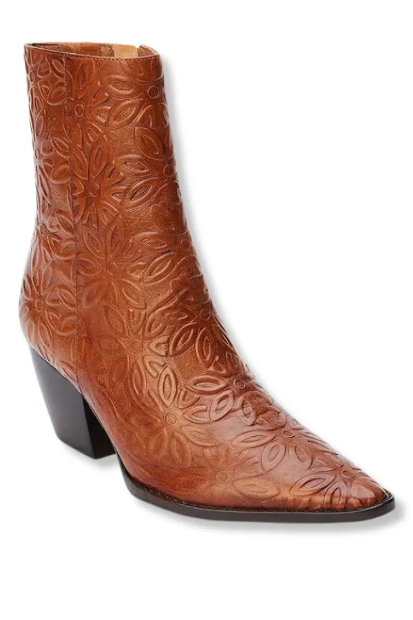 Caty Boot - Cognac Floral | Matisse