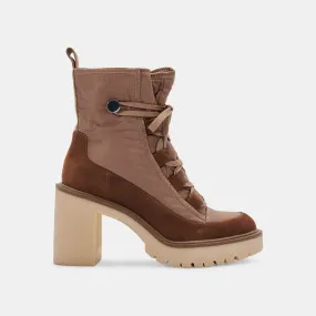 CELIDA BOOTS TAN MULTI NYLON