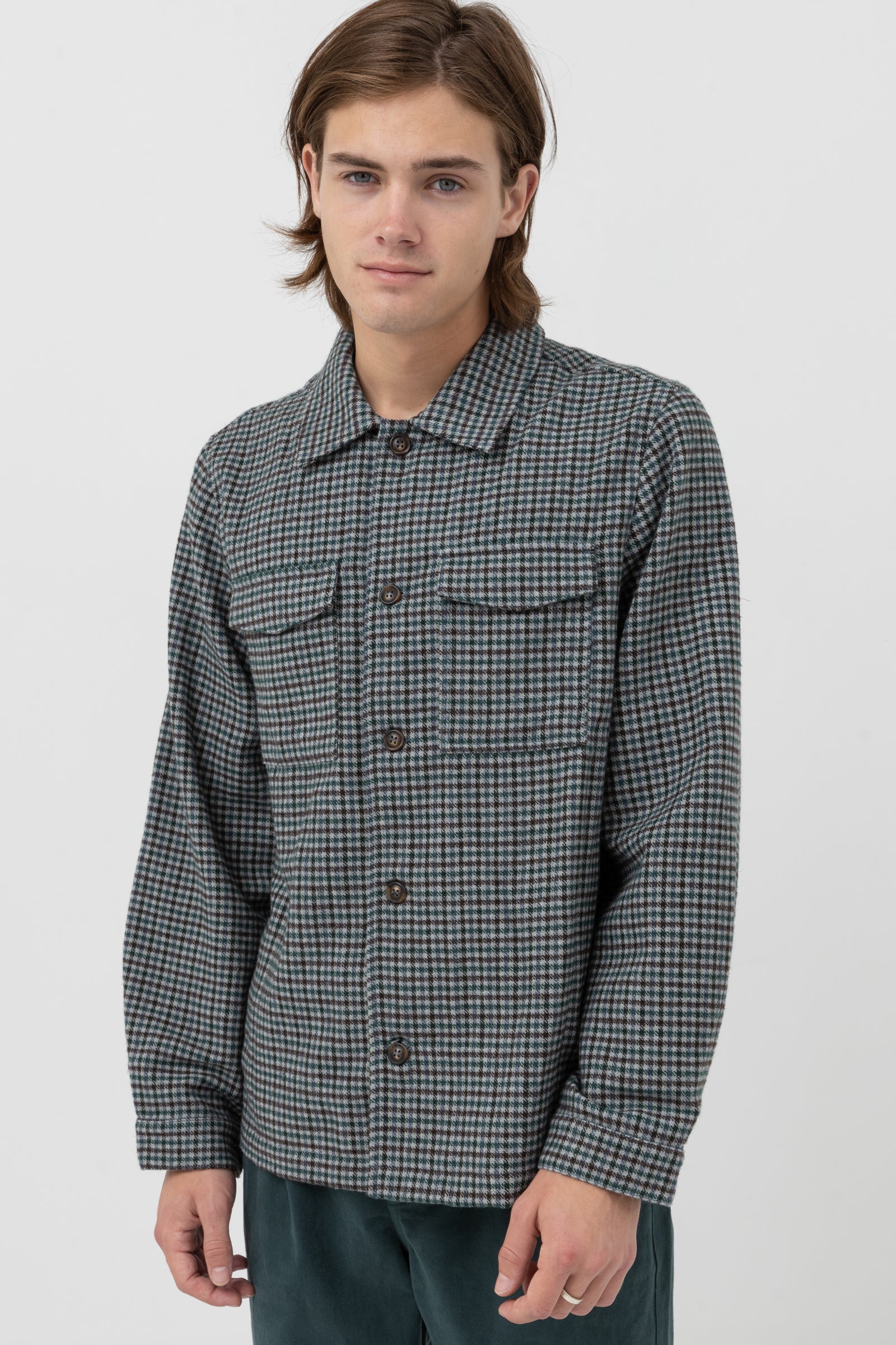 Check Overshirt Pacific