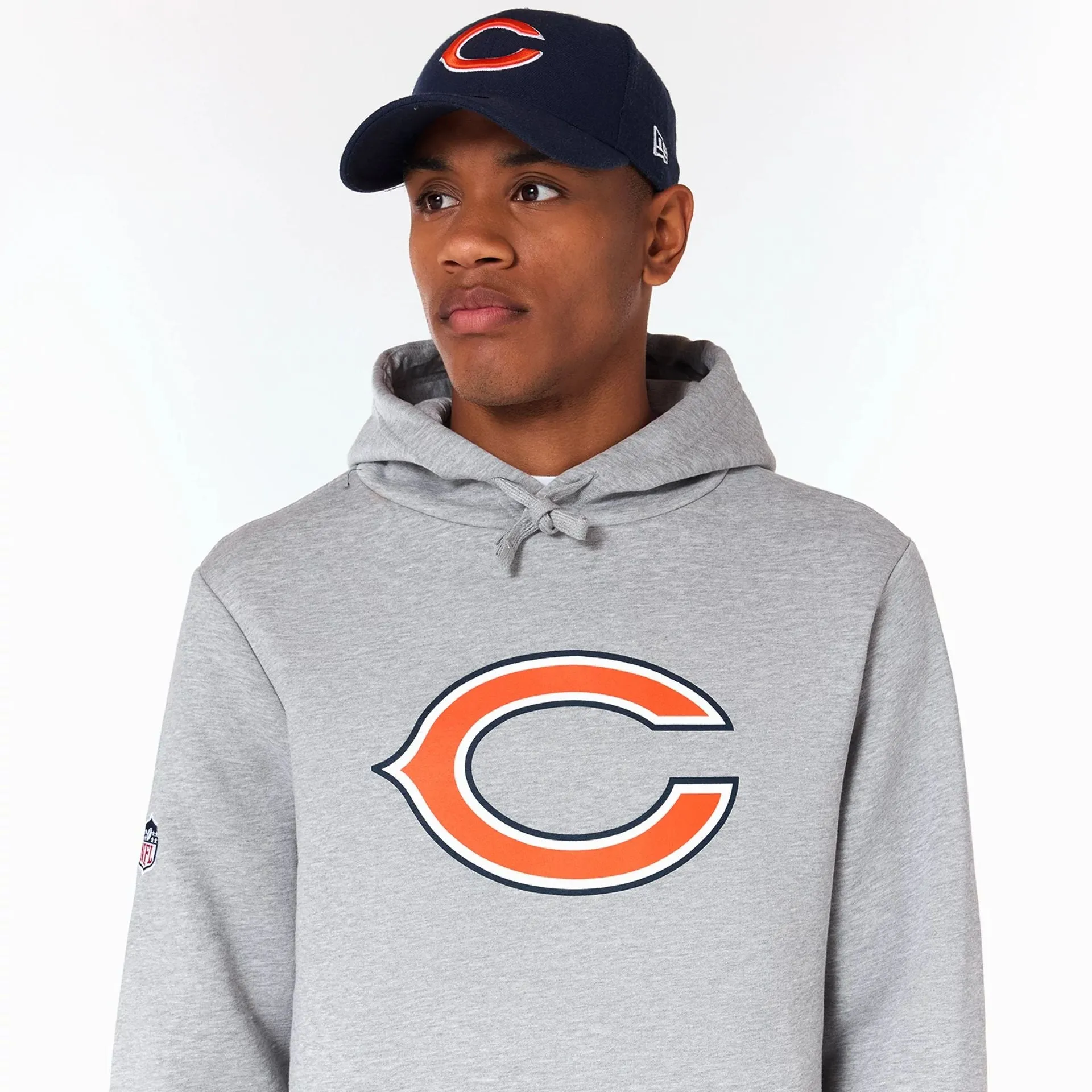 Chicago Bears NFL Grey Pullover Hoodie