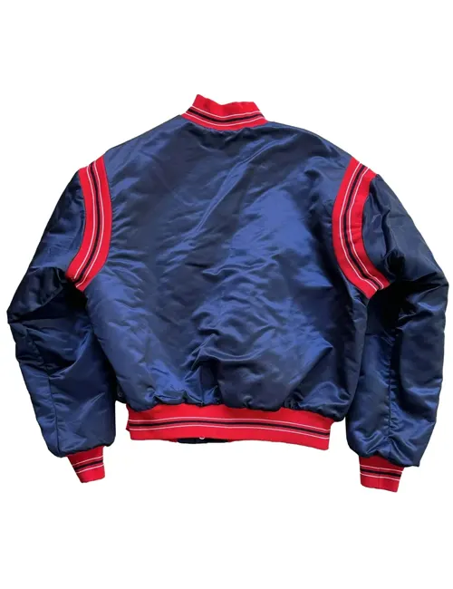 Cleveland Indians 1989 Satin Varsity Jacket - William Jacket