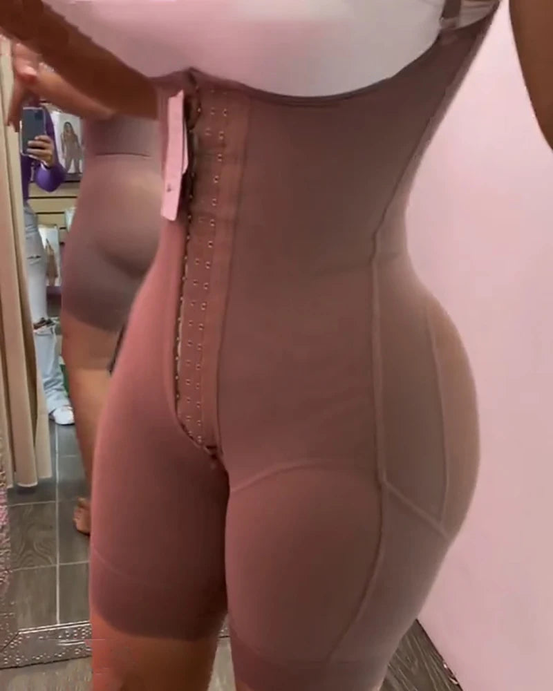 Colombian Reducing And Shapers Girdle With Hooks