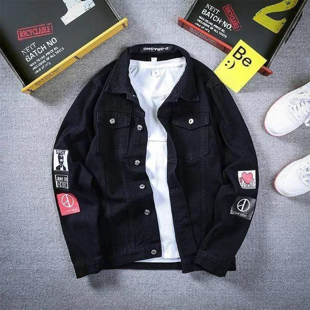 Denim Cowboy Bomber Jacket