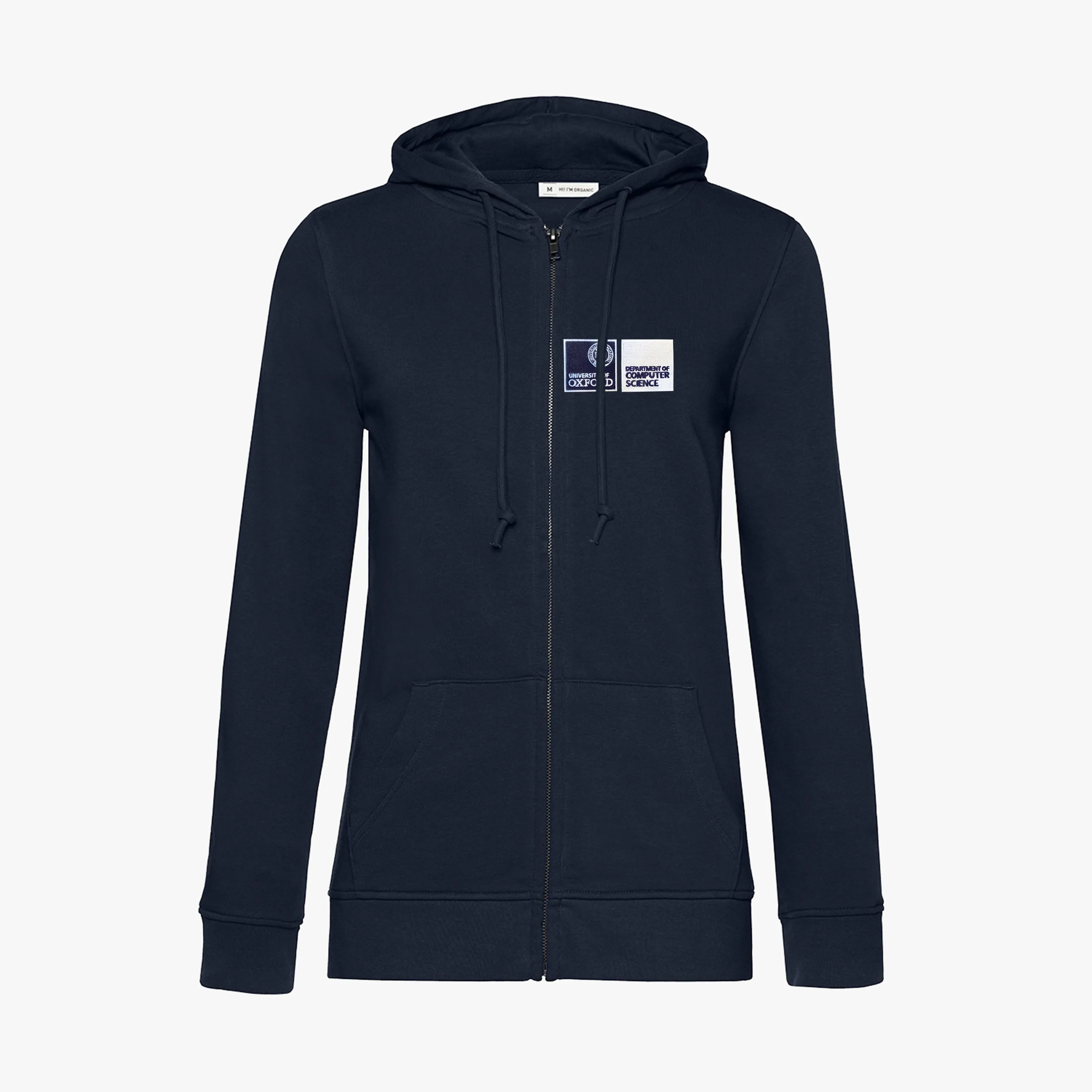 Department of Computer Science Organic Ladies Zip Hoodie