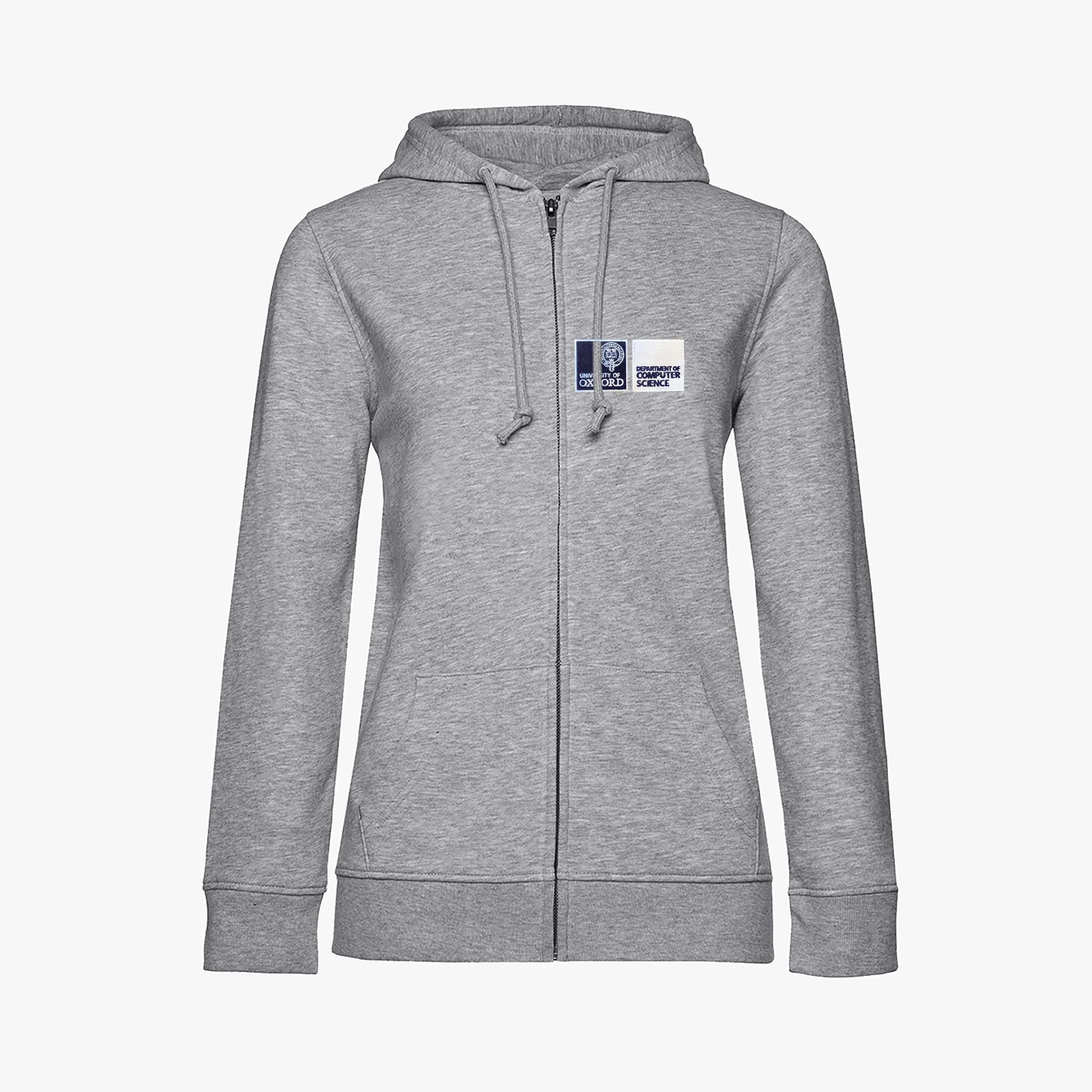 Department of Computer Science Organic Ladies Zip Hoodie