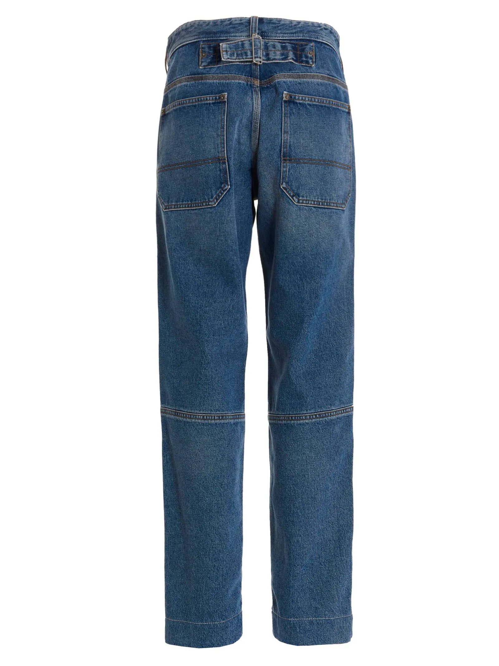 Diesel P-5-D Panelled Mid-Rise Jeans