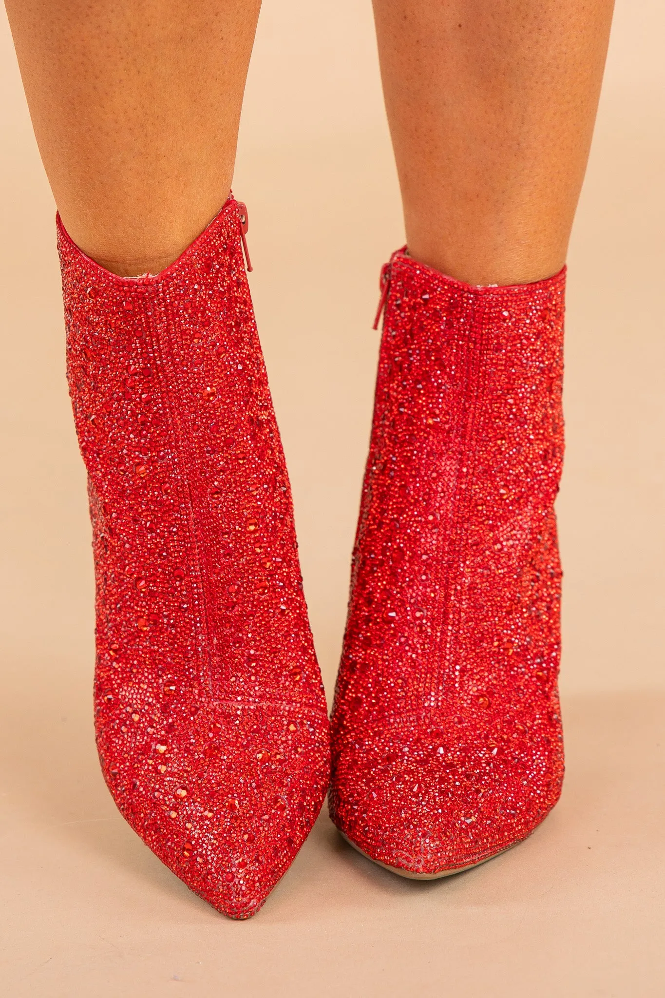 Disco Girl Boot - Red - FINAL SALE