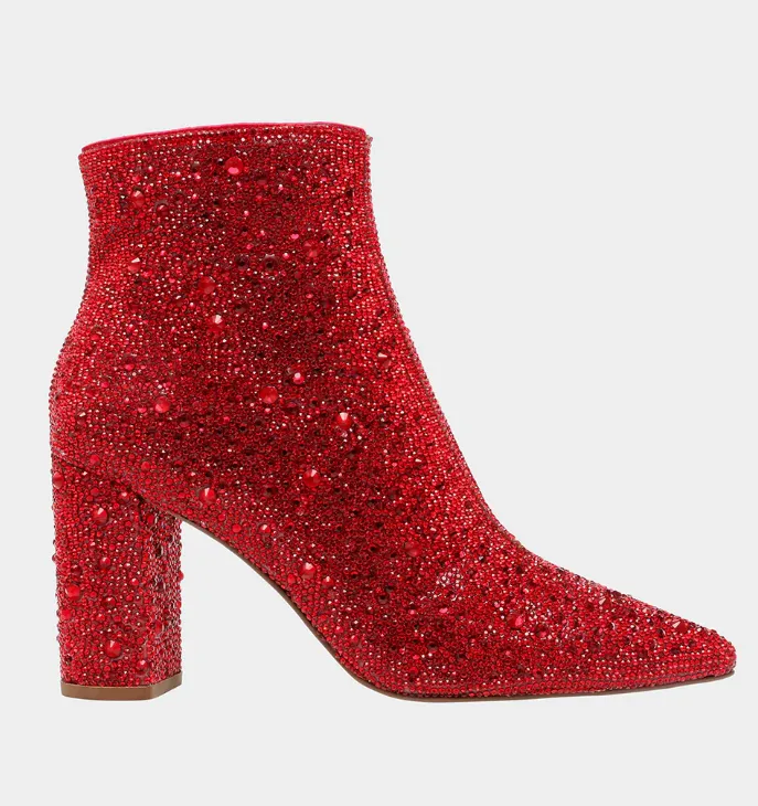 Disco Girl Boot - Red - FINAL SALE