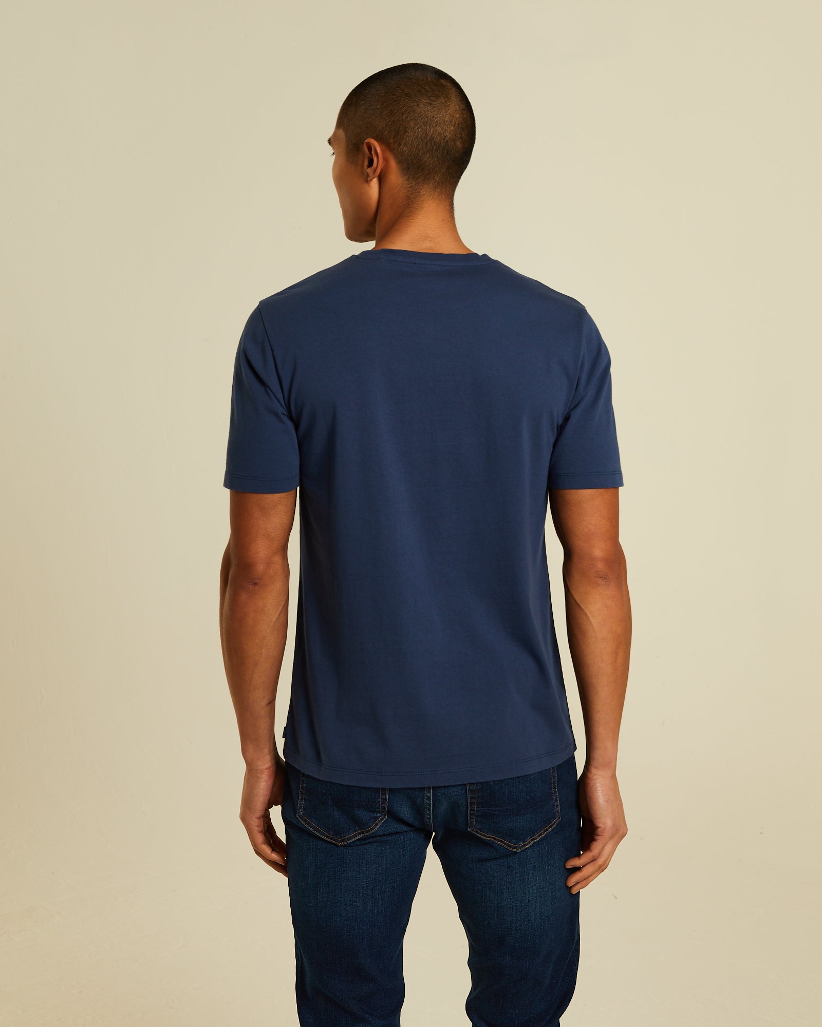 Elio Tee Indigo Navy