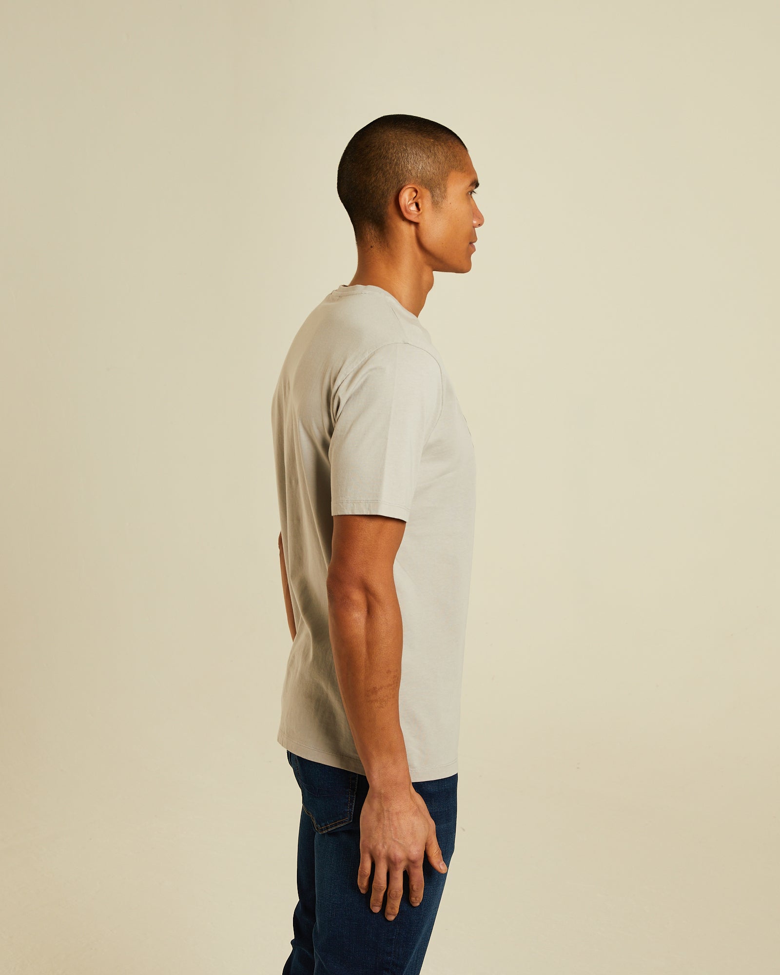 Elio Tee Organic Grey