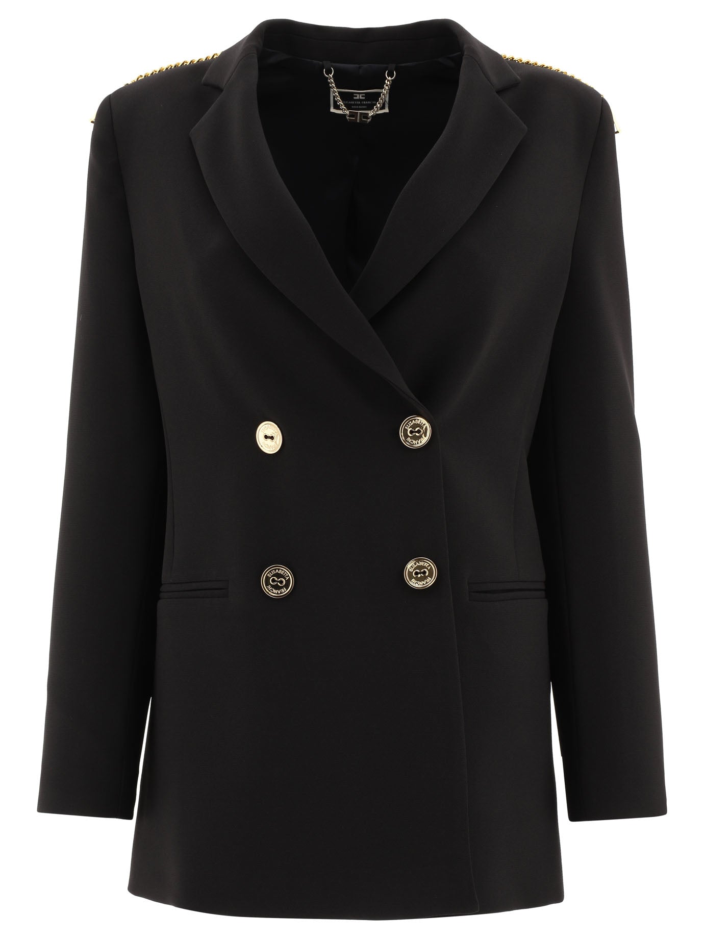 Elisabetta Franchi Double-Breasted Blazer