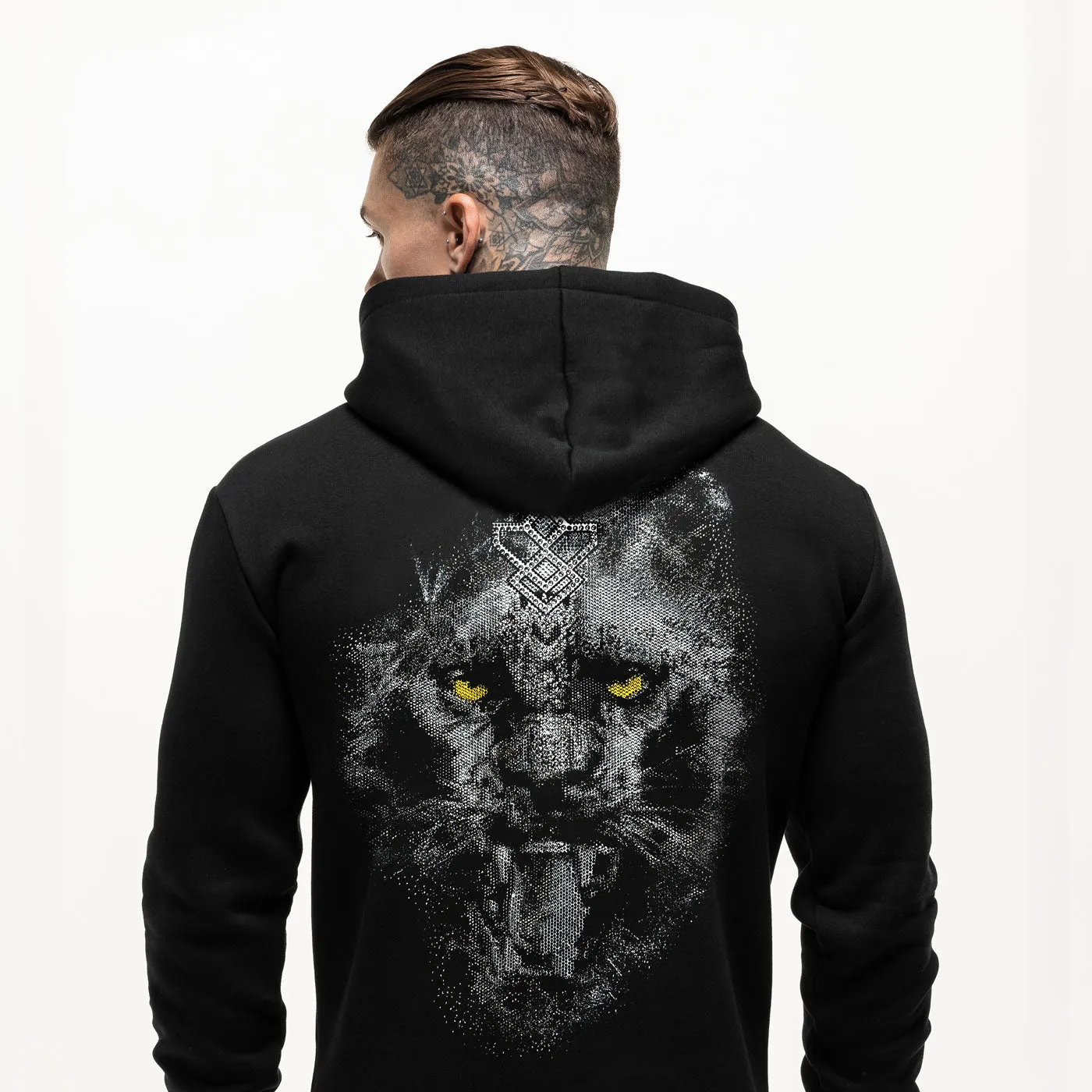 Embellished Panther Hoodie