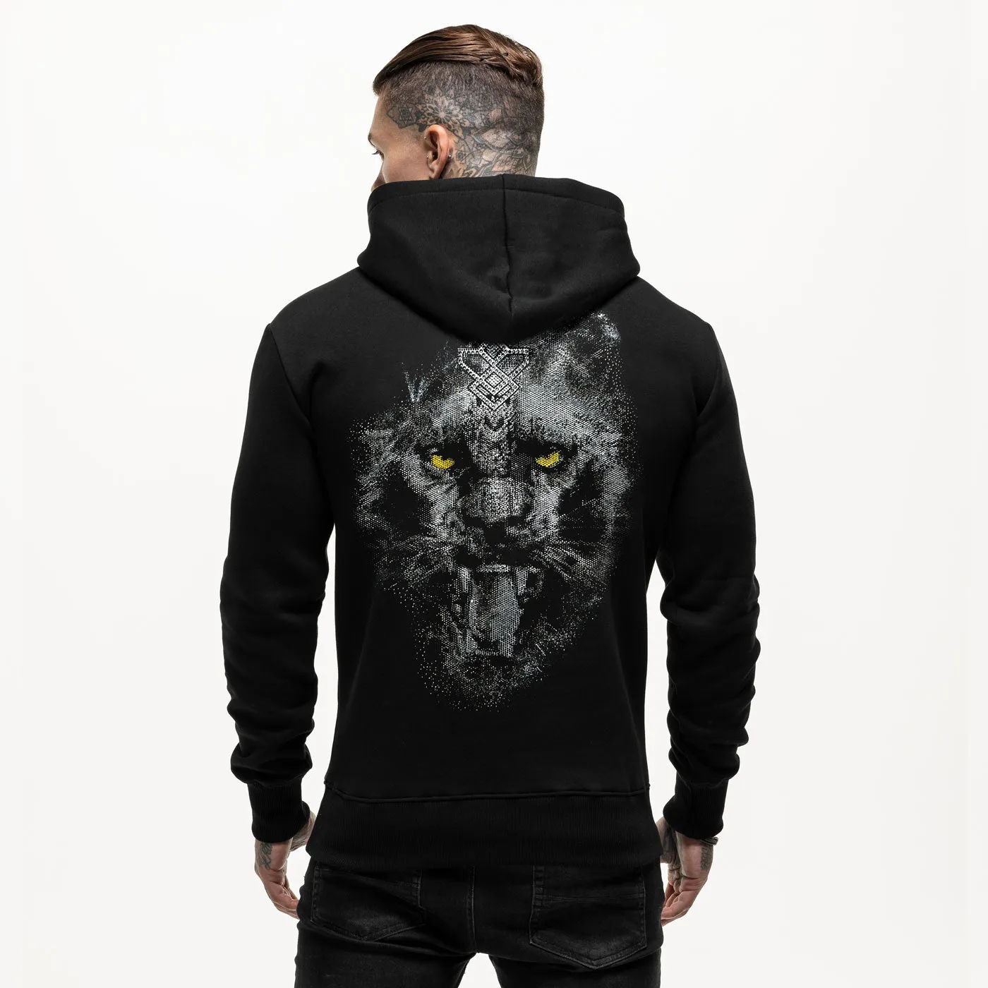 Embellished Panther Hoodie