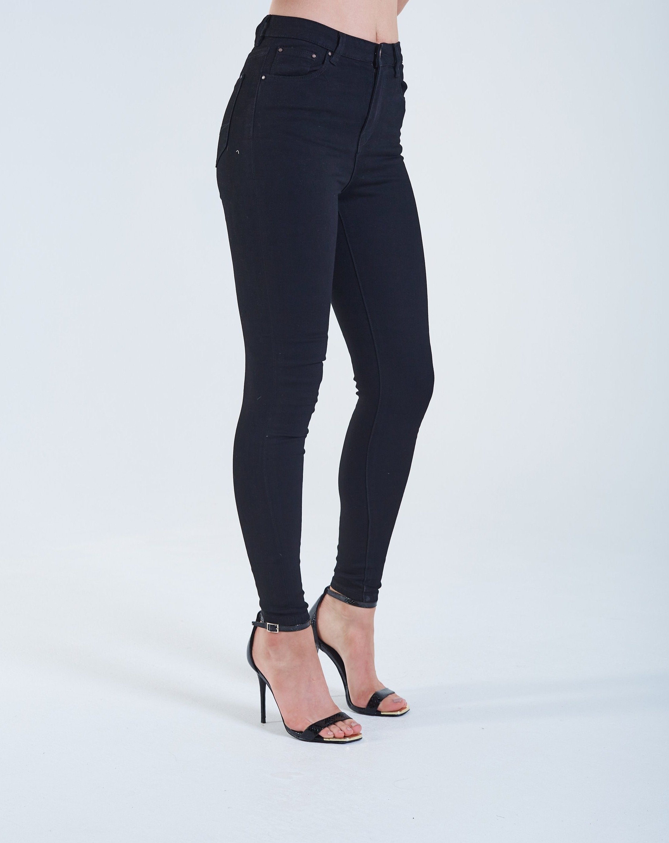 Emery High Rise Skinny Black