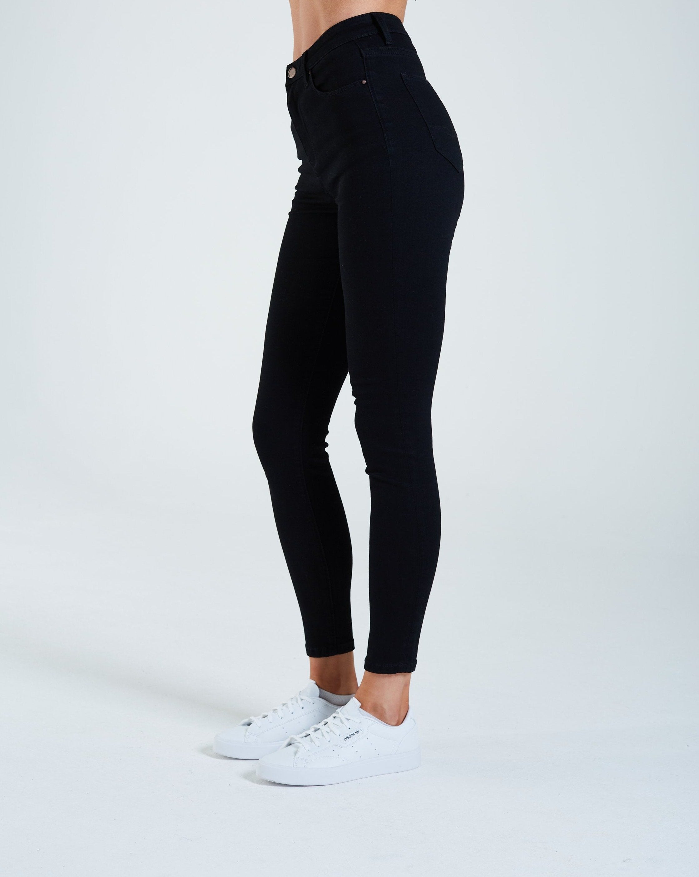 Emery High Rise Skinny Black