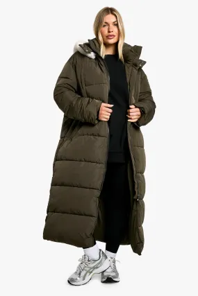 Faux Fur Trim Premium Parka