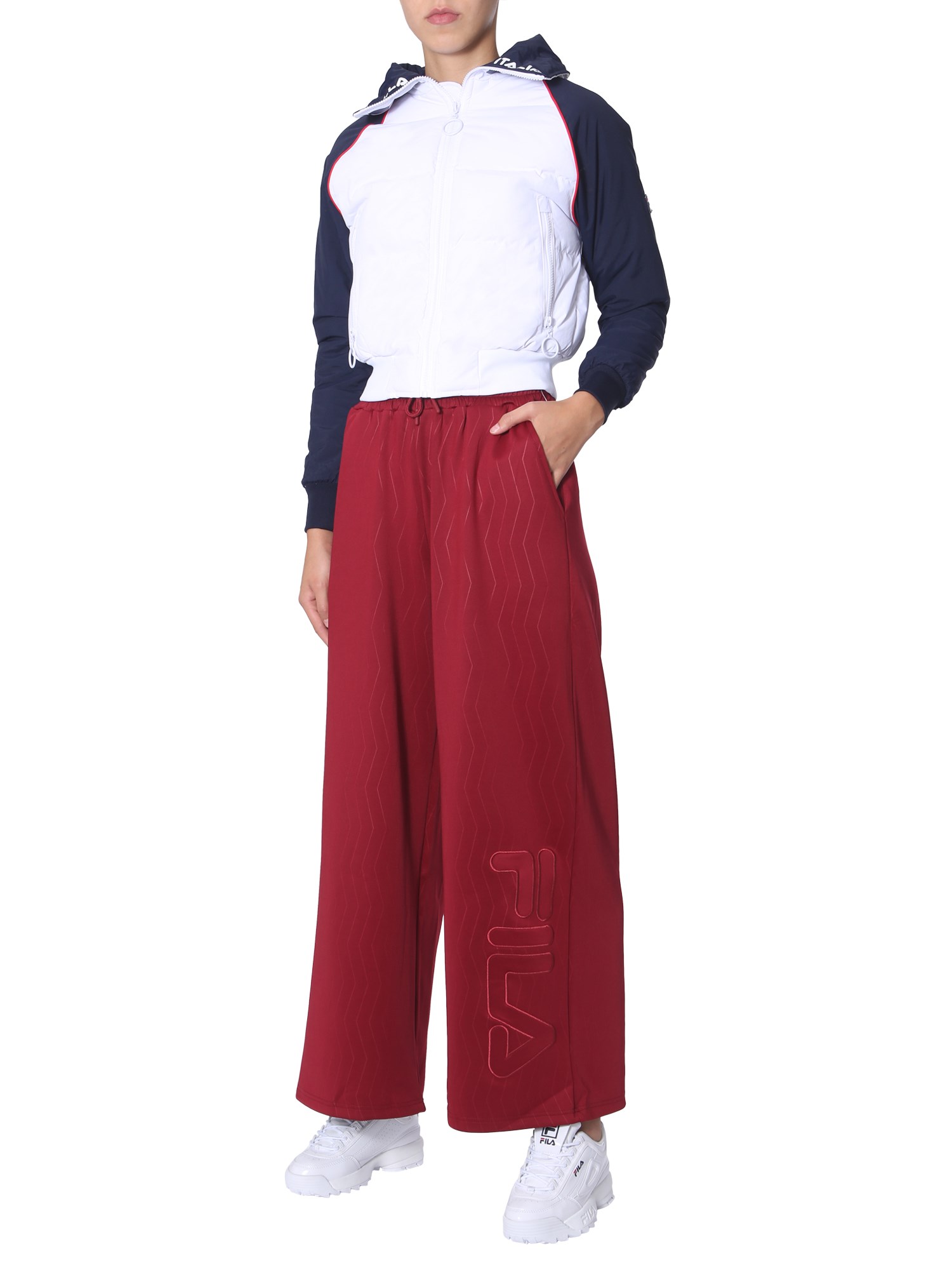 FILA    PRIYA WIDE PANTS WITH LOGO