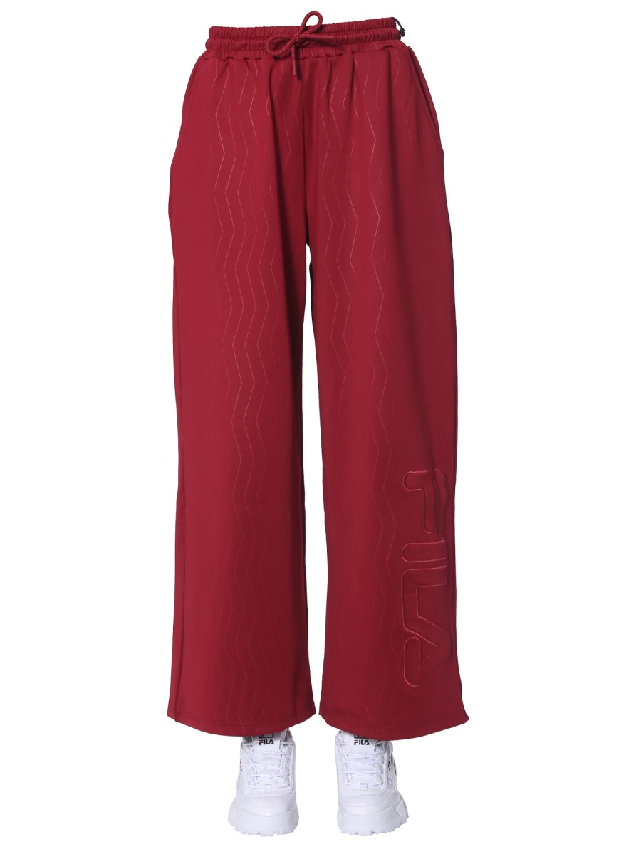 FILA    PRIYA WIDE PANTS WITH LOGO