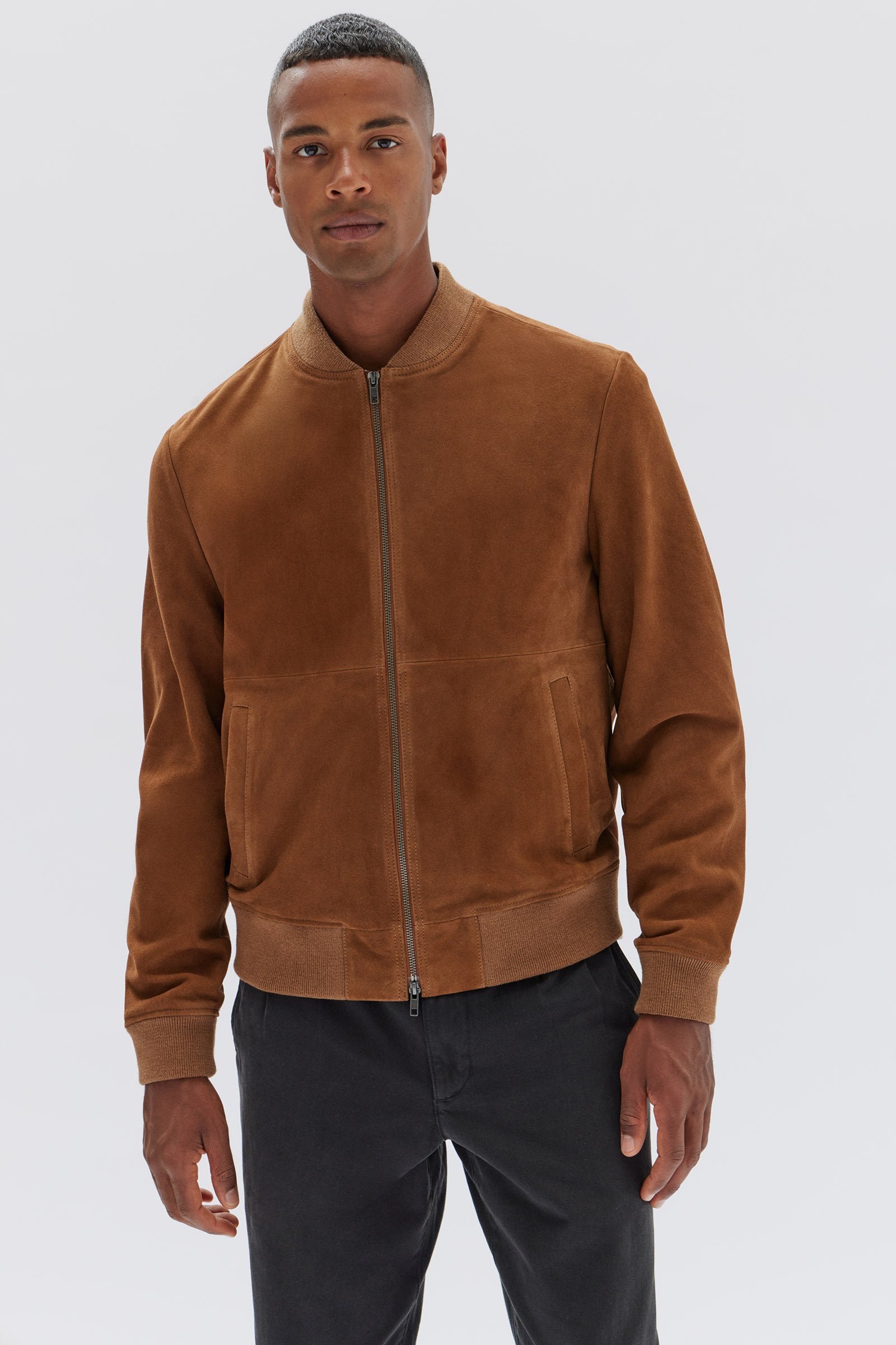 Finlay Suede Bomber