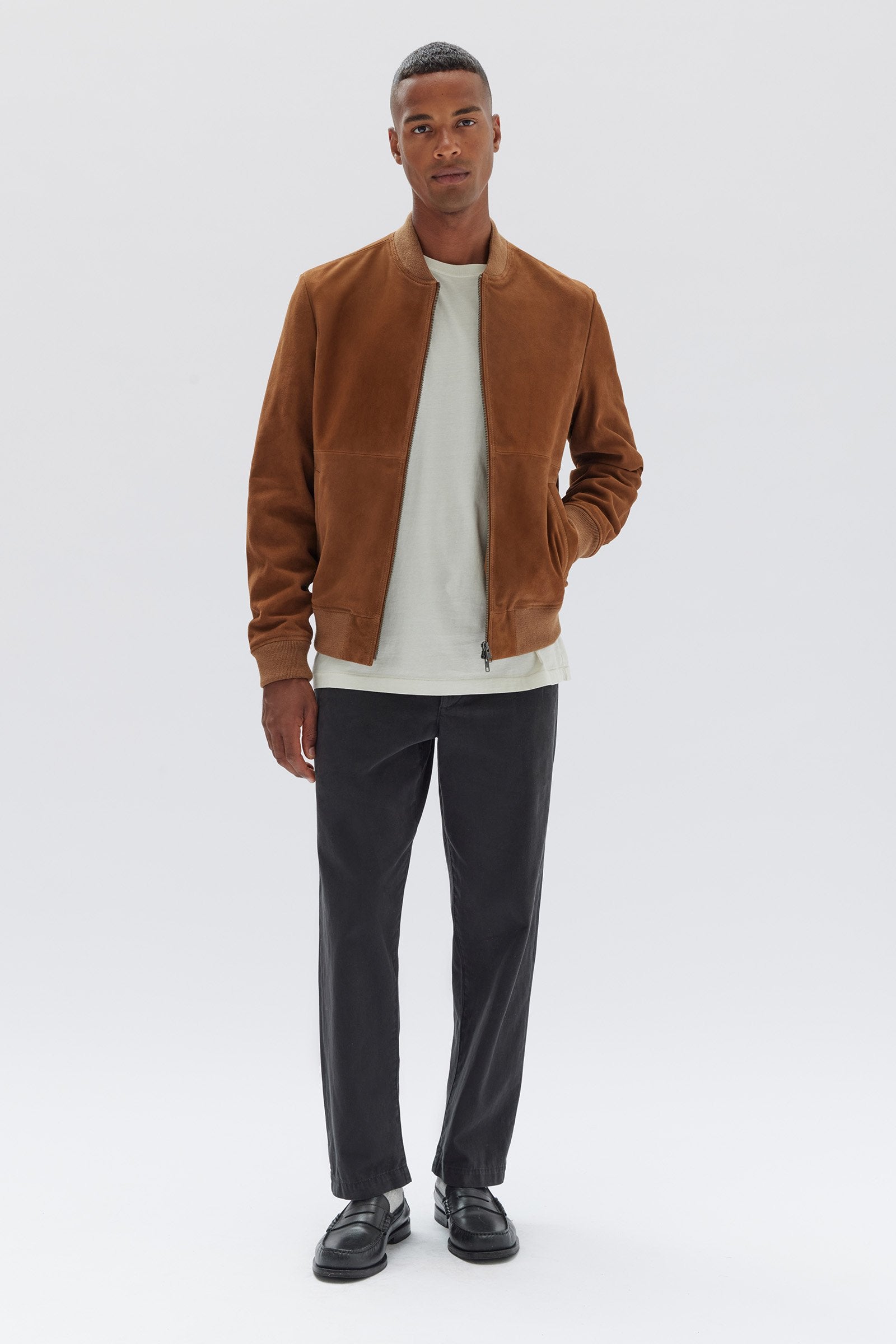 Finlay Suede Bomber