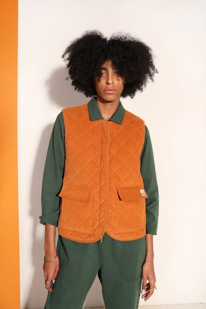 F.Markey Flint Waistcoat - Ochre