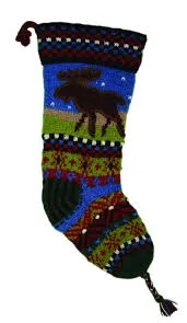 Hand Knit Old World Stockings - Nature