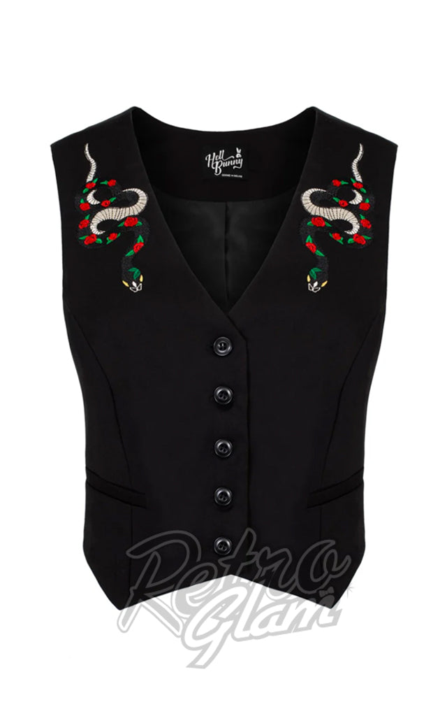 Hell Bunny Viva Maria Waistcoat