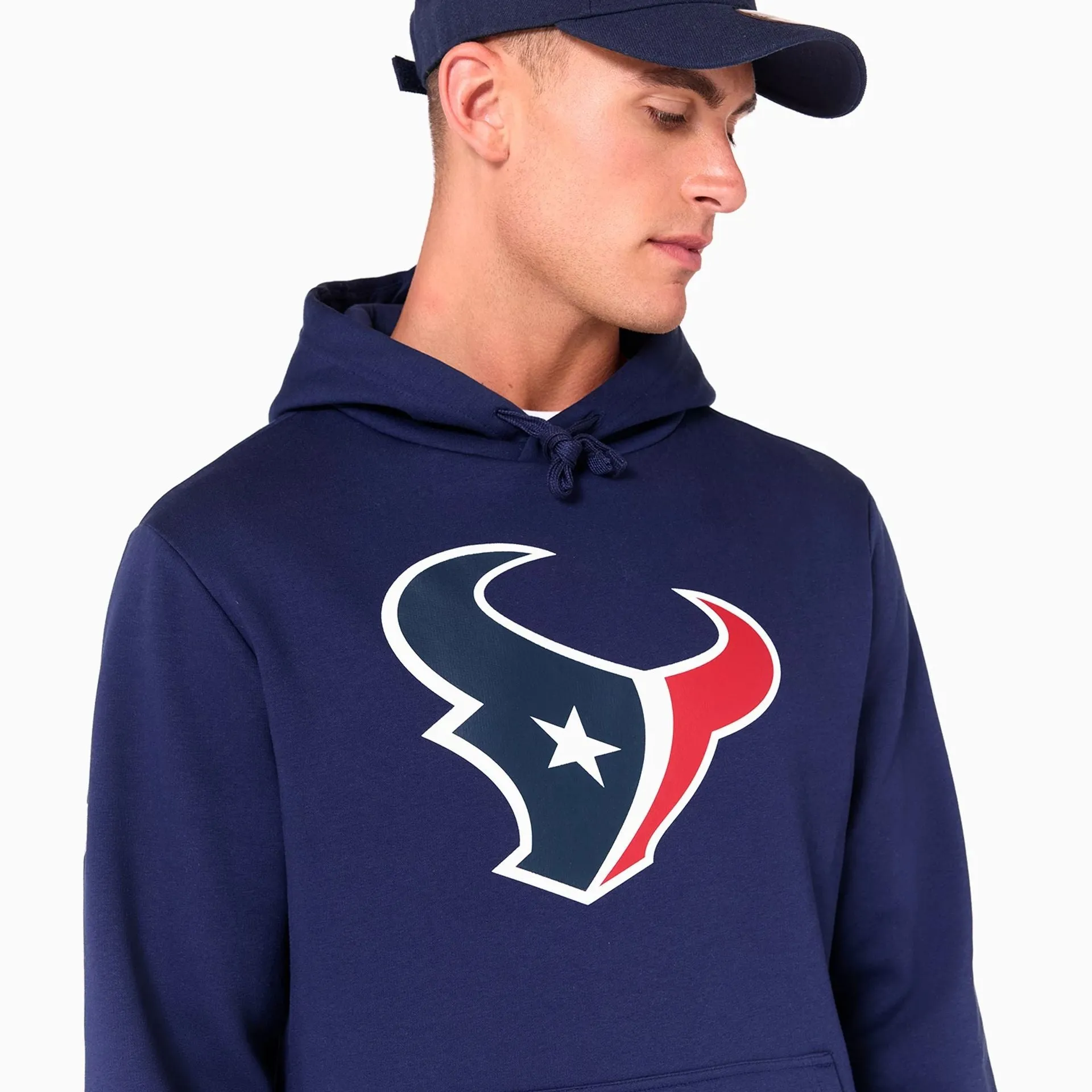 Houston Texans NFL Navy Pullover Hoodie