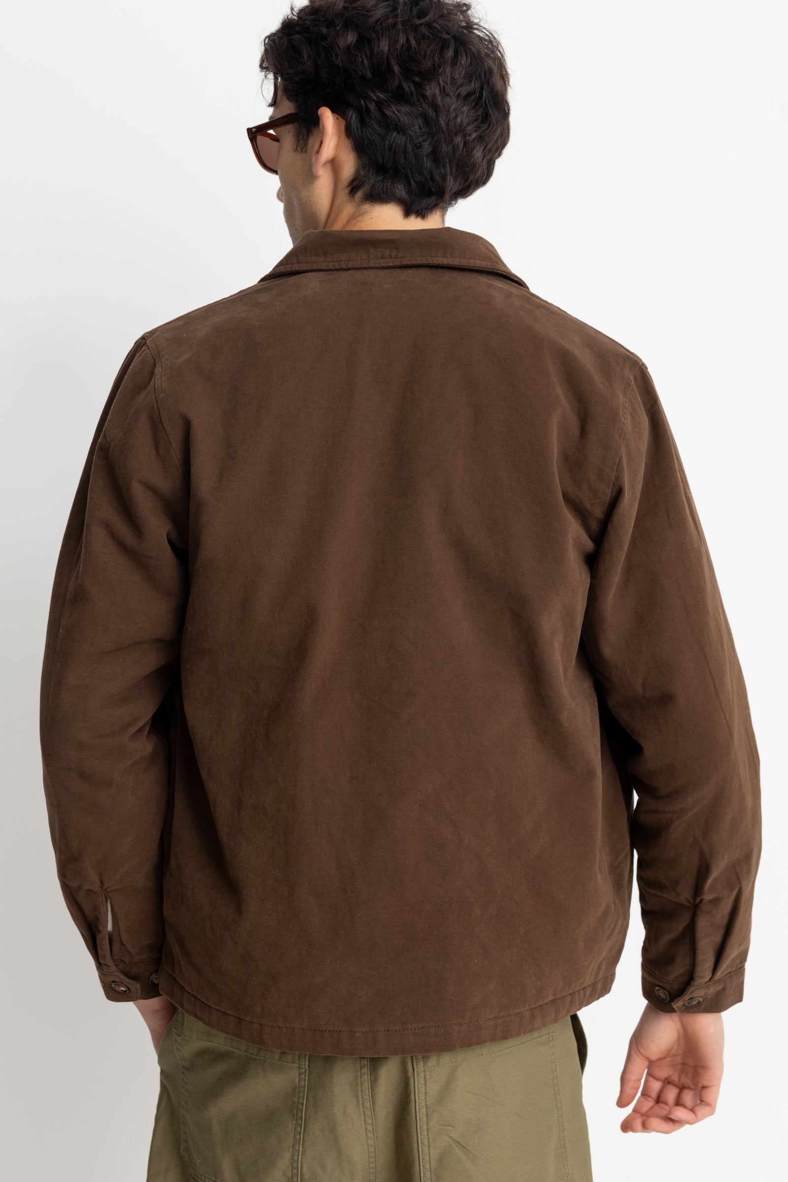 Insulated Overshirt Chocolate