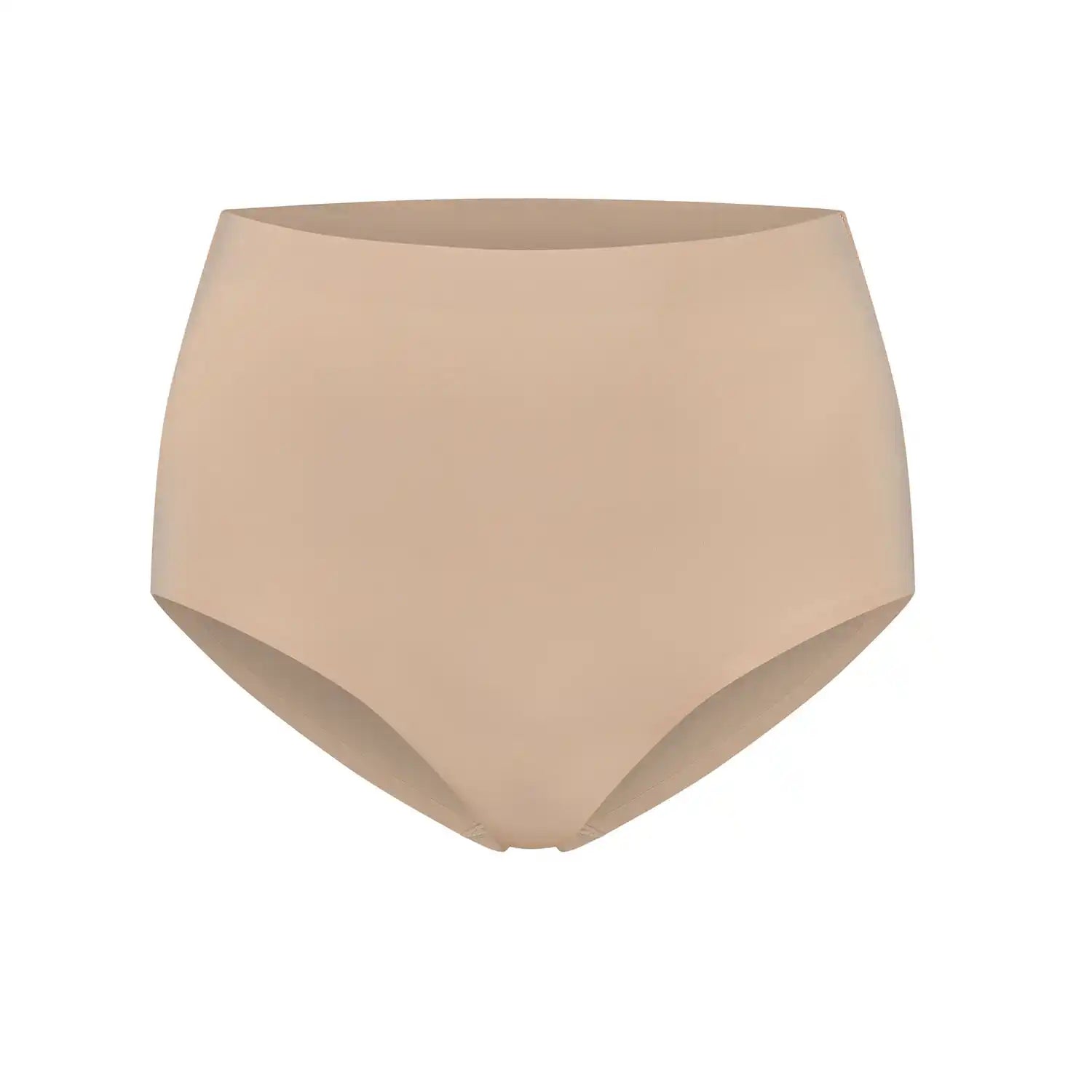 Invisible Mid Waist Brief - Beige