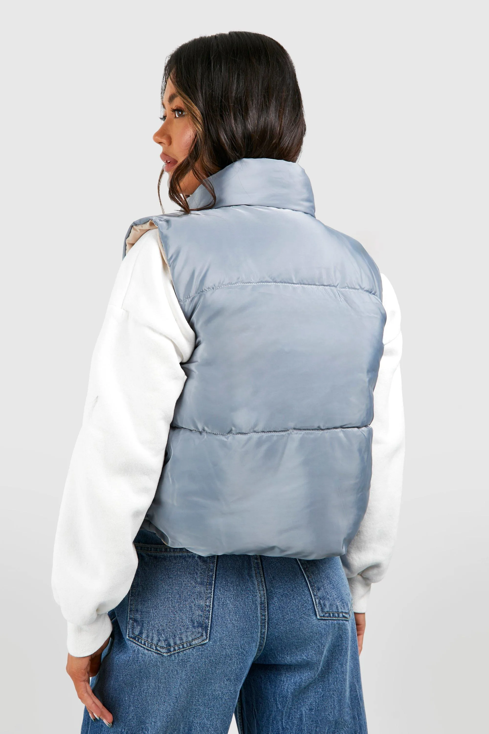 Jackets & Coats | Reversible Gilet | boohoo