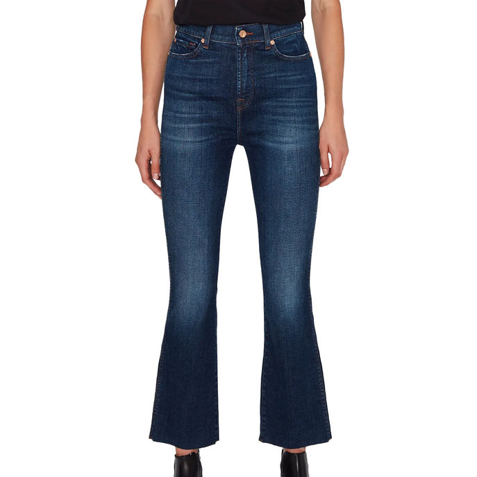 JEANS SLIM KICK ILLUSION FORCE Woman Dark Blue