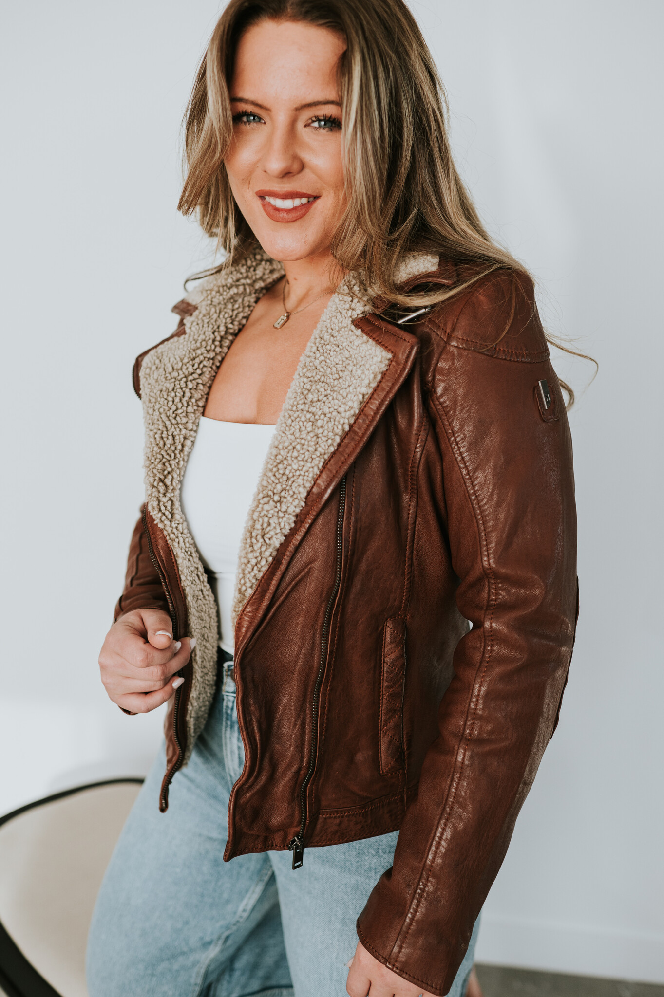 Jenja CF Leather Jacket