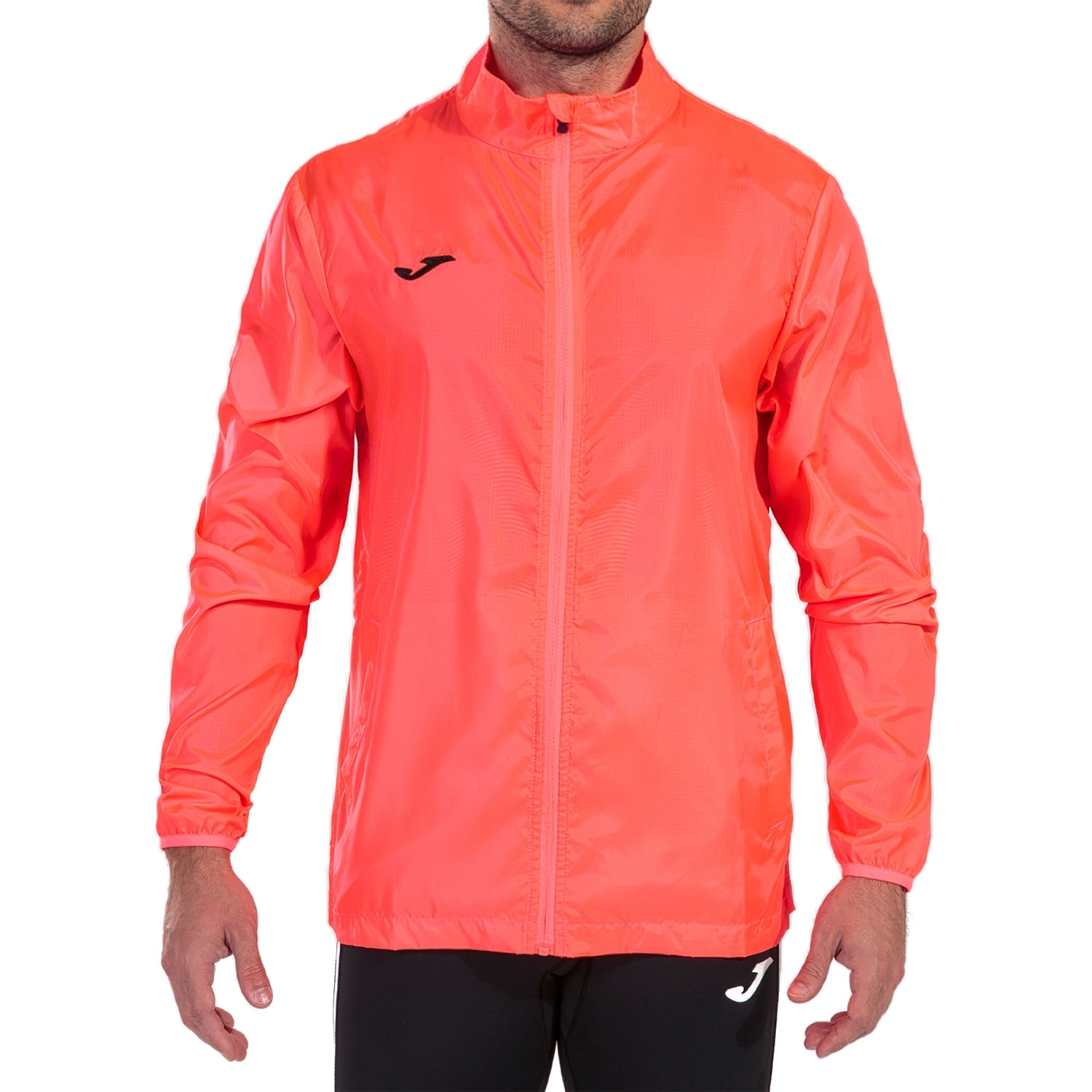 Joma Elite VII Windbreaker Giacca  Fluor Coral/White