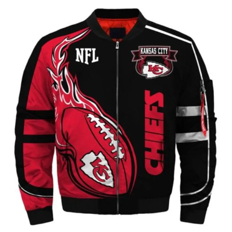 Kansas City Chiefs Bomber Jacket - William Jacket