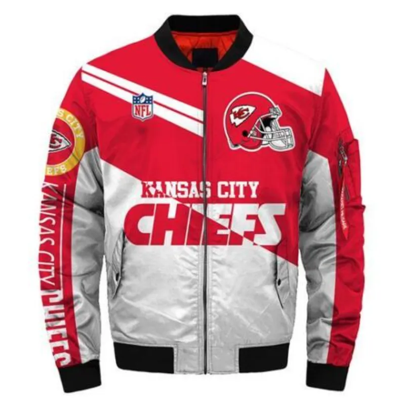 Kansas City Chiefs Bomber Jacket - William Jacket