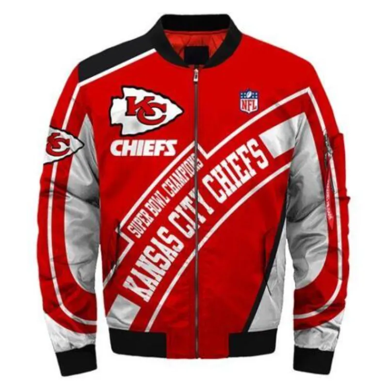 Kansas City Chiefs Bomber Jacket - William Jacket