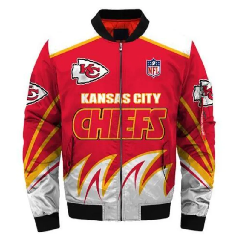 Kansas City Chiefs Bomber Jacket - William Jacket