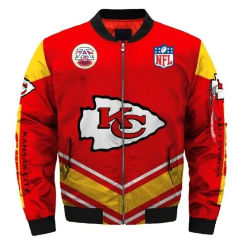 Kansas City Chiefs Bomber Jacket - William Jacket