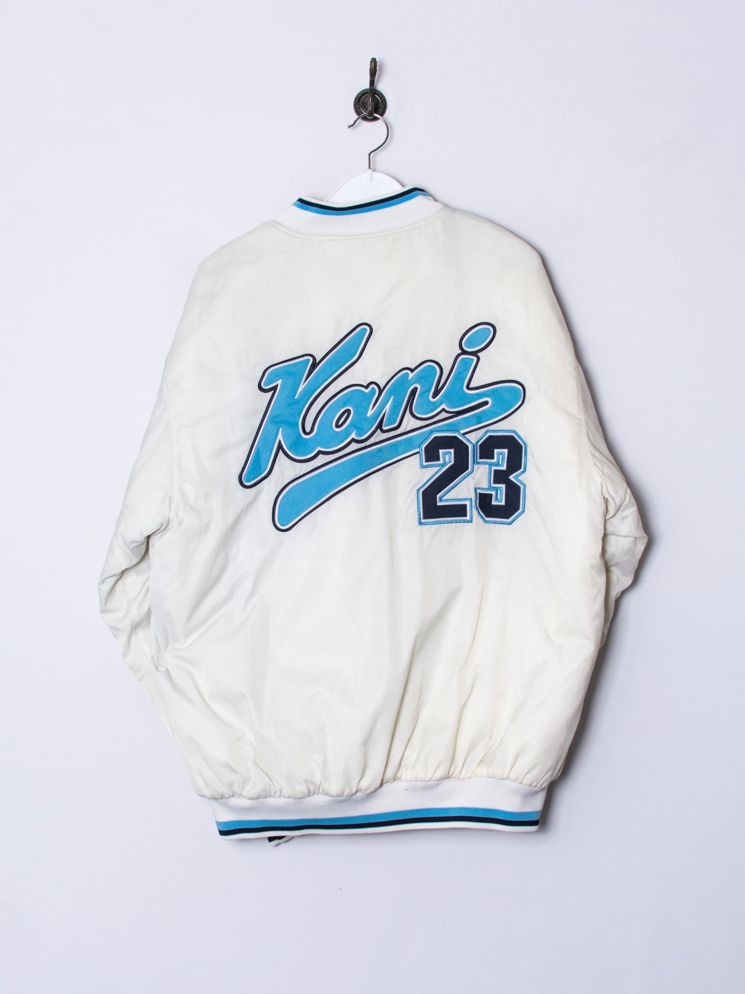 Karl Kani White Bomber Jacket