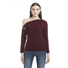 Kendall Side Button Sweater