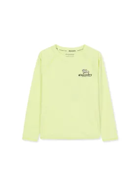 [KIDS] Graphic Rashguard L.Lime