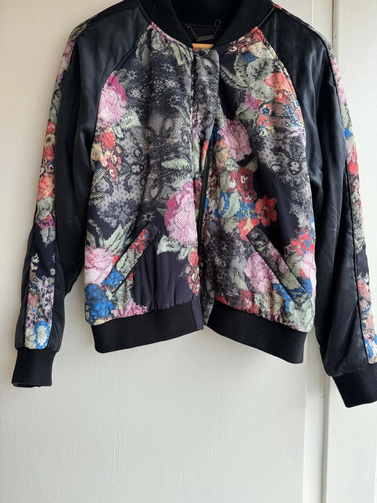 La Silk Bomber Jacket