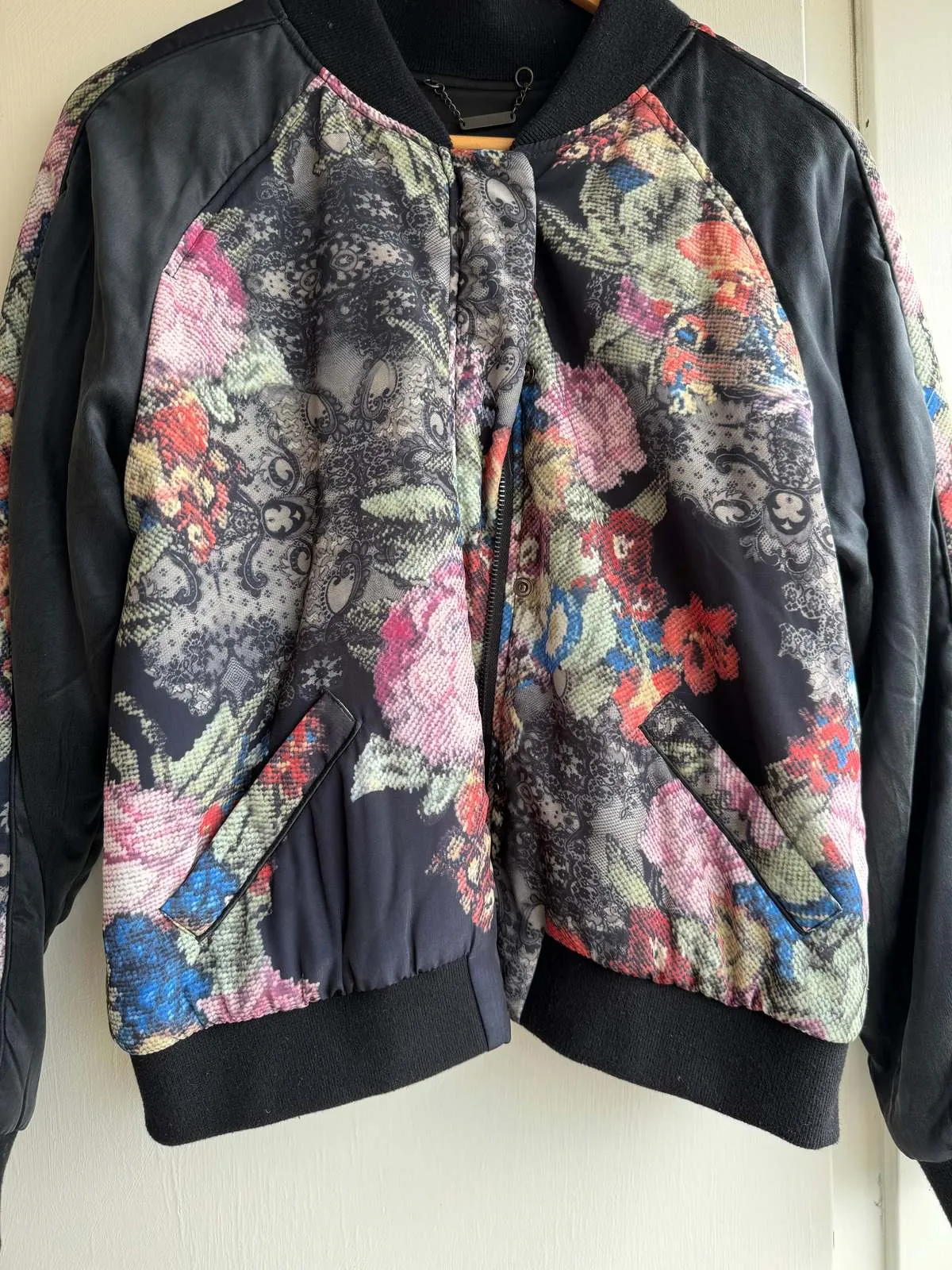 La Silk Bomber Jacket