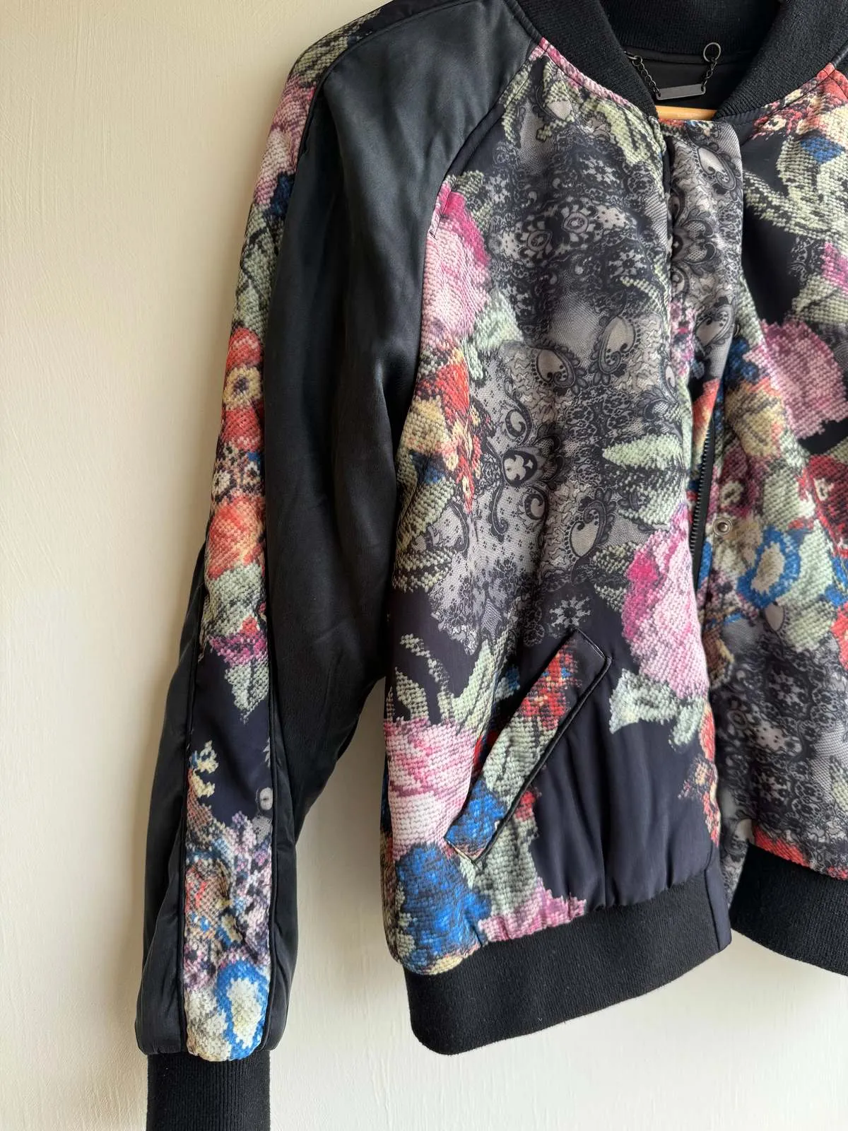 La Silk Bomber Jacket