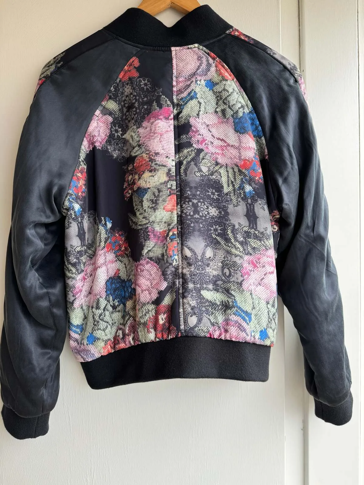 La Silk Bomber Jacket