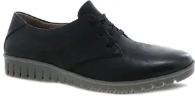 Libbie Black Burnished Oxford