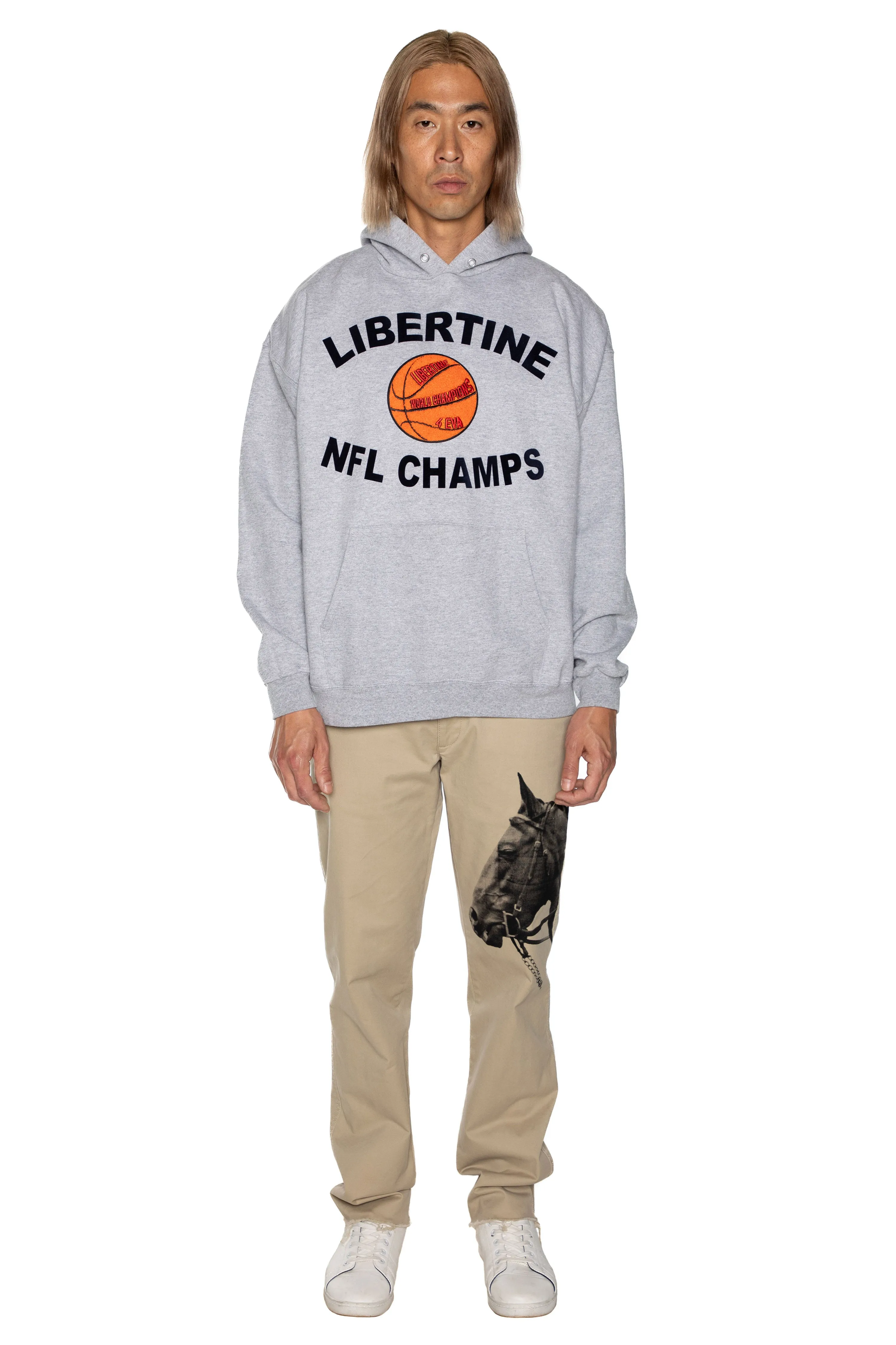 'LIBERTINE CHAMPS' PULLOVER HOODIE