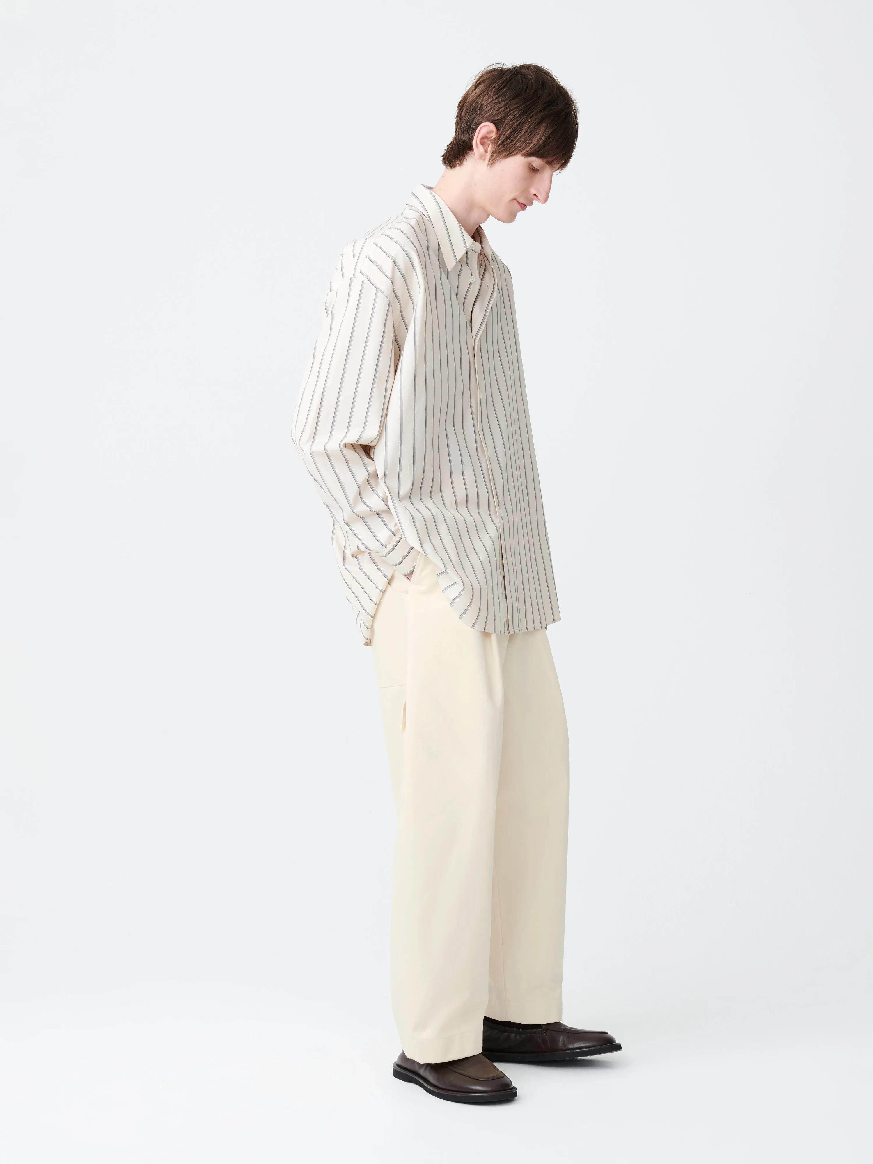 Loche Shirt in Plaster Stripe